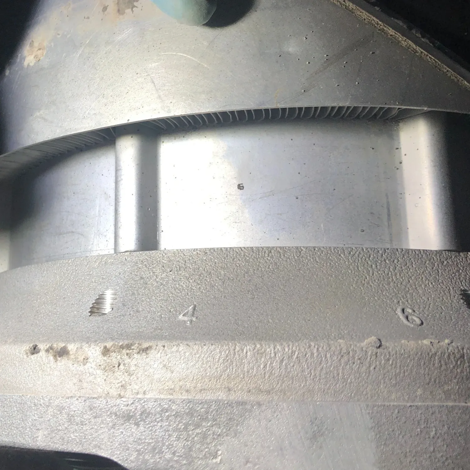 Tesla Roadster Motor nach Instandhaltung